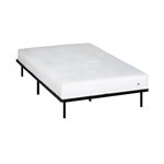 OLYMPE LITERIE OLYMPE LITERIE | Ensemble KLO | Matelas Mousse Haute Densité + Sommier Métal. Coloris disponibles : Blanc