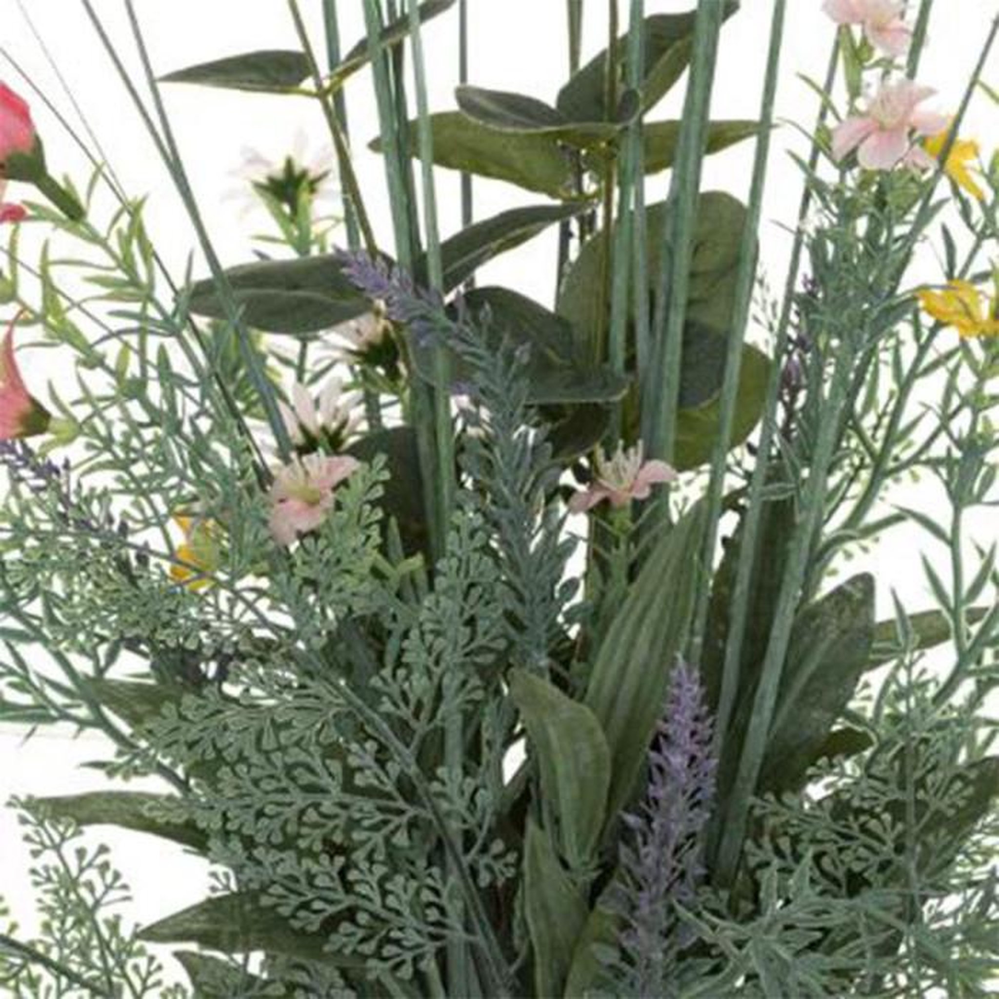 Voir la diapositive 2 : ATMOSPHERA Bouquet artificiel  eucalyptus & bucolique  66cm vert