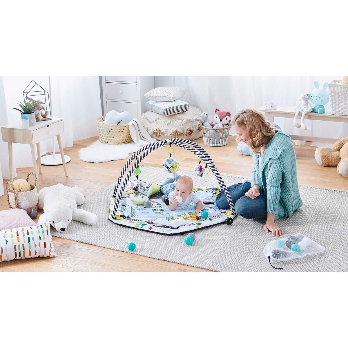 KINDERKRAFT Tapis d'éveil Smartplay