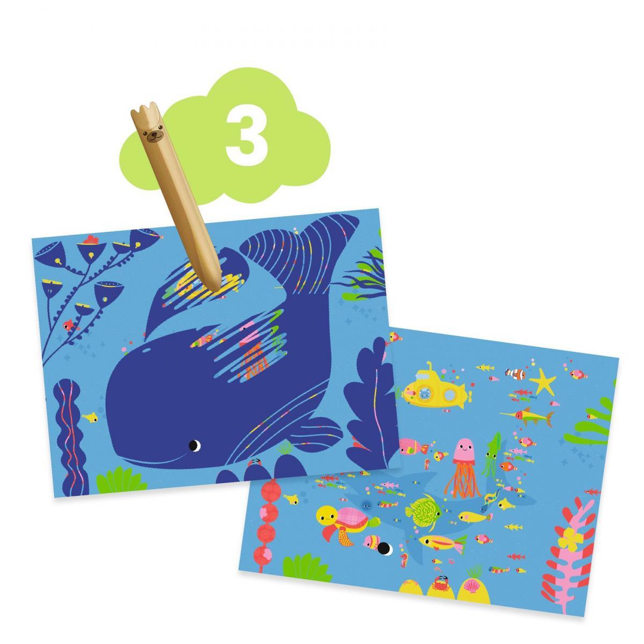 Voir la diapositive 4 : Djeco La souris et ses amis coffret multiactivites