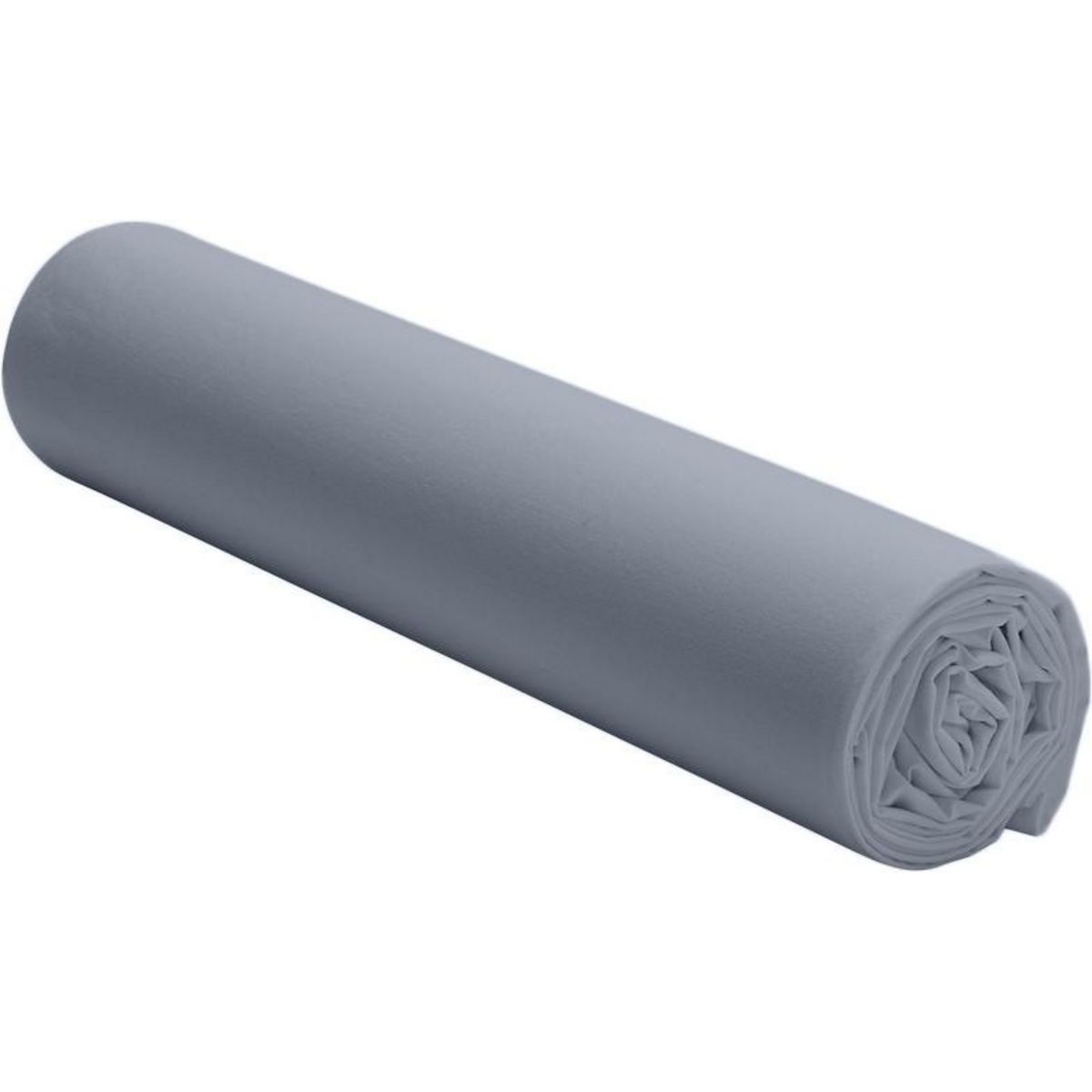 BATON ROUGE Drap housse 100% percale de coton lavé 80 fils/cm² - bleu forever