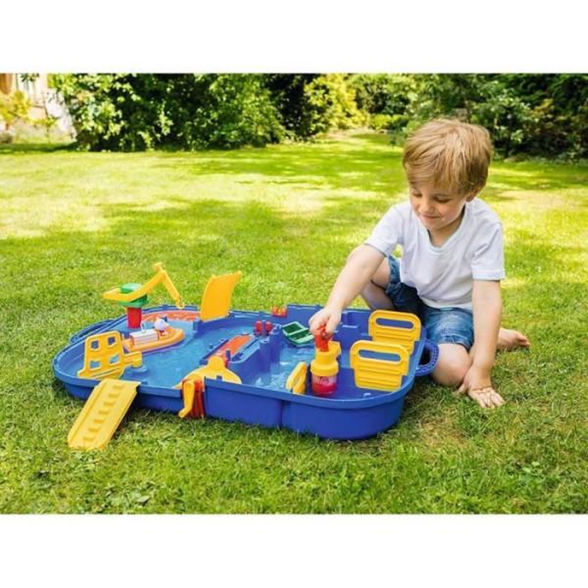 Voir la diapositive 2 : BIG Smoby - circuit aquatique lock box - aquaplay - 25 accessoires