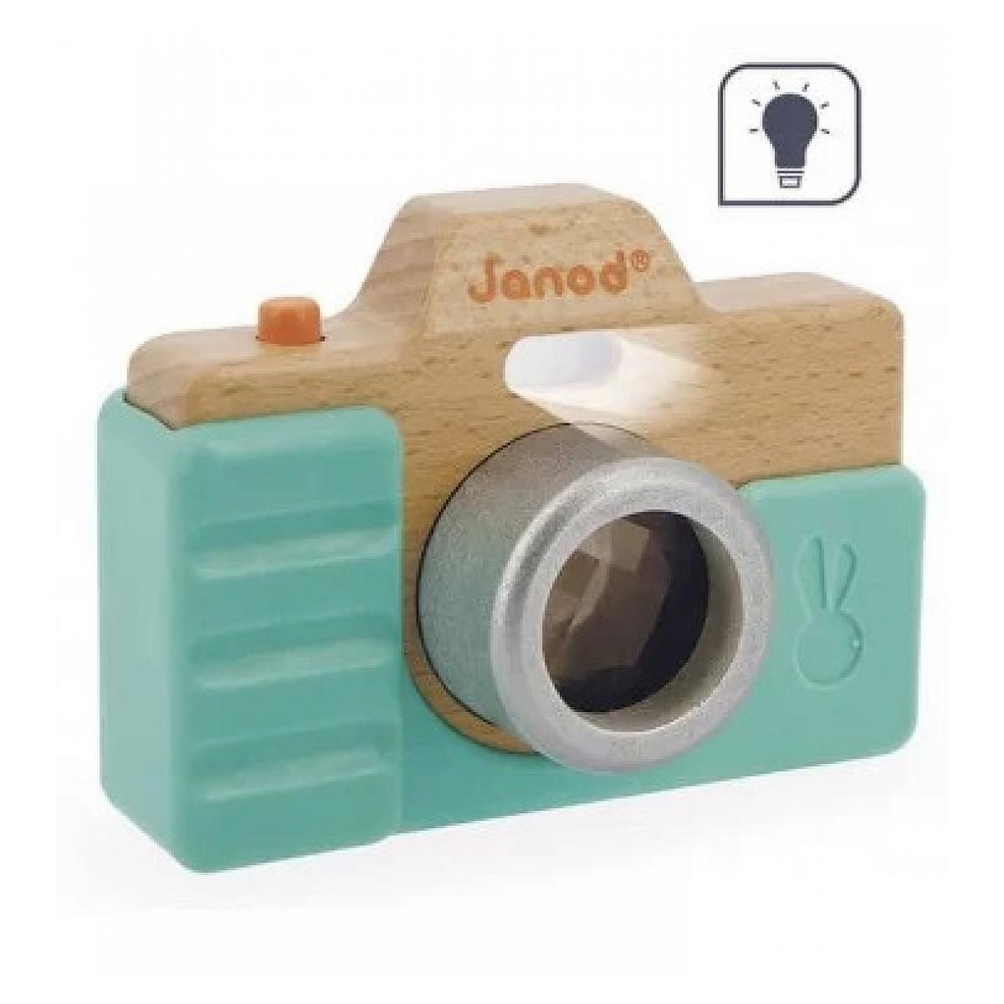 Juratoys-Janod Appareil photo sonore en bois