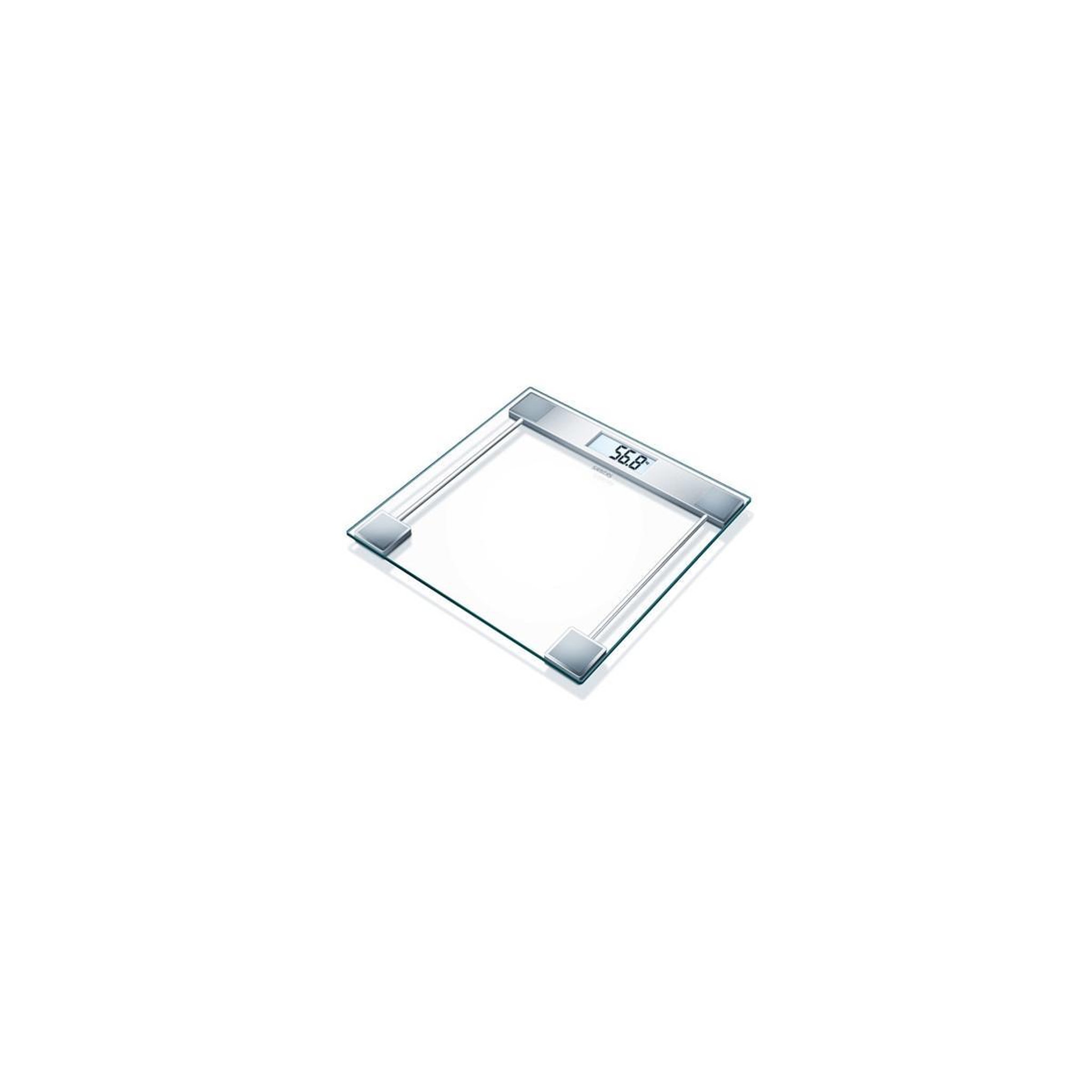 Voir la diapositive 3 : Sanitas Sanitas sgs 06 argent, transparent pèse-personne électronique