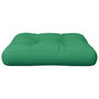 Voir la diapositive 4 : VIDAXL Coussin de palette vert 50x50x12 cm tissu