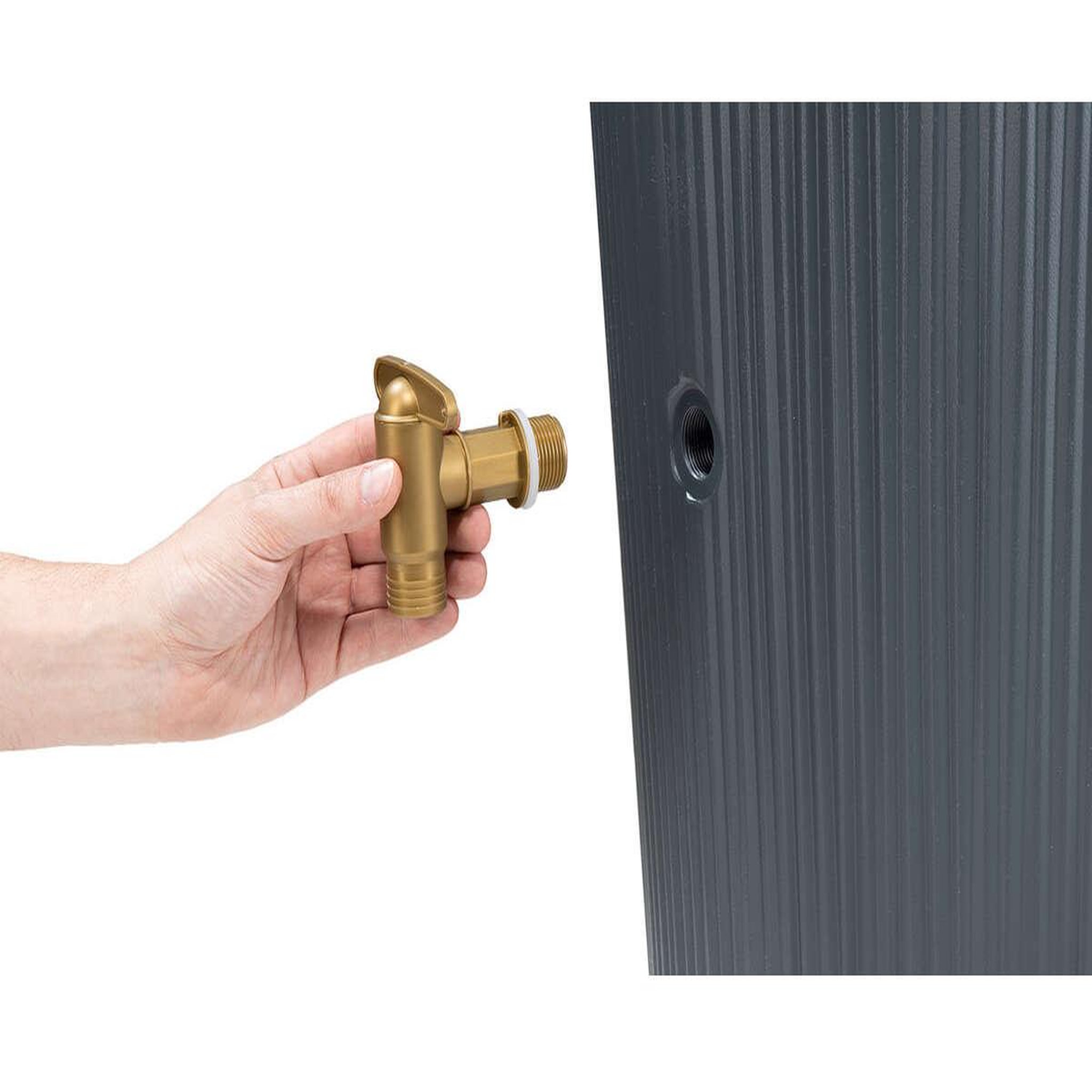 Voir la diapositive 4 : Garantia Récupérateur d'eau de pluie linus 2 en 1 220 l - garantia