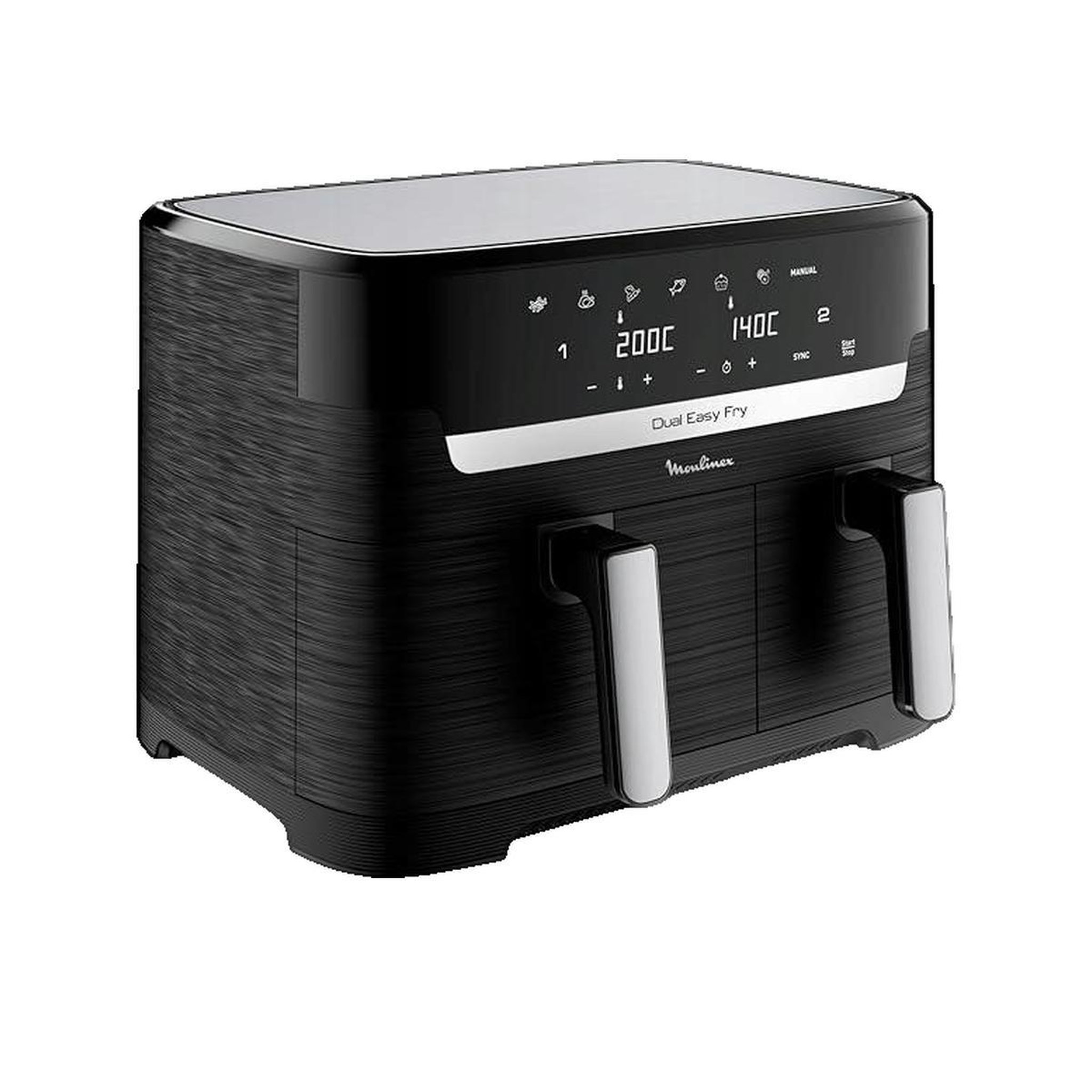 Voir la diapositive 3 : SEB Friteuse Moulinex Dual Easy Fry EZ901820 Capacité 8,3 litres