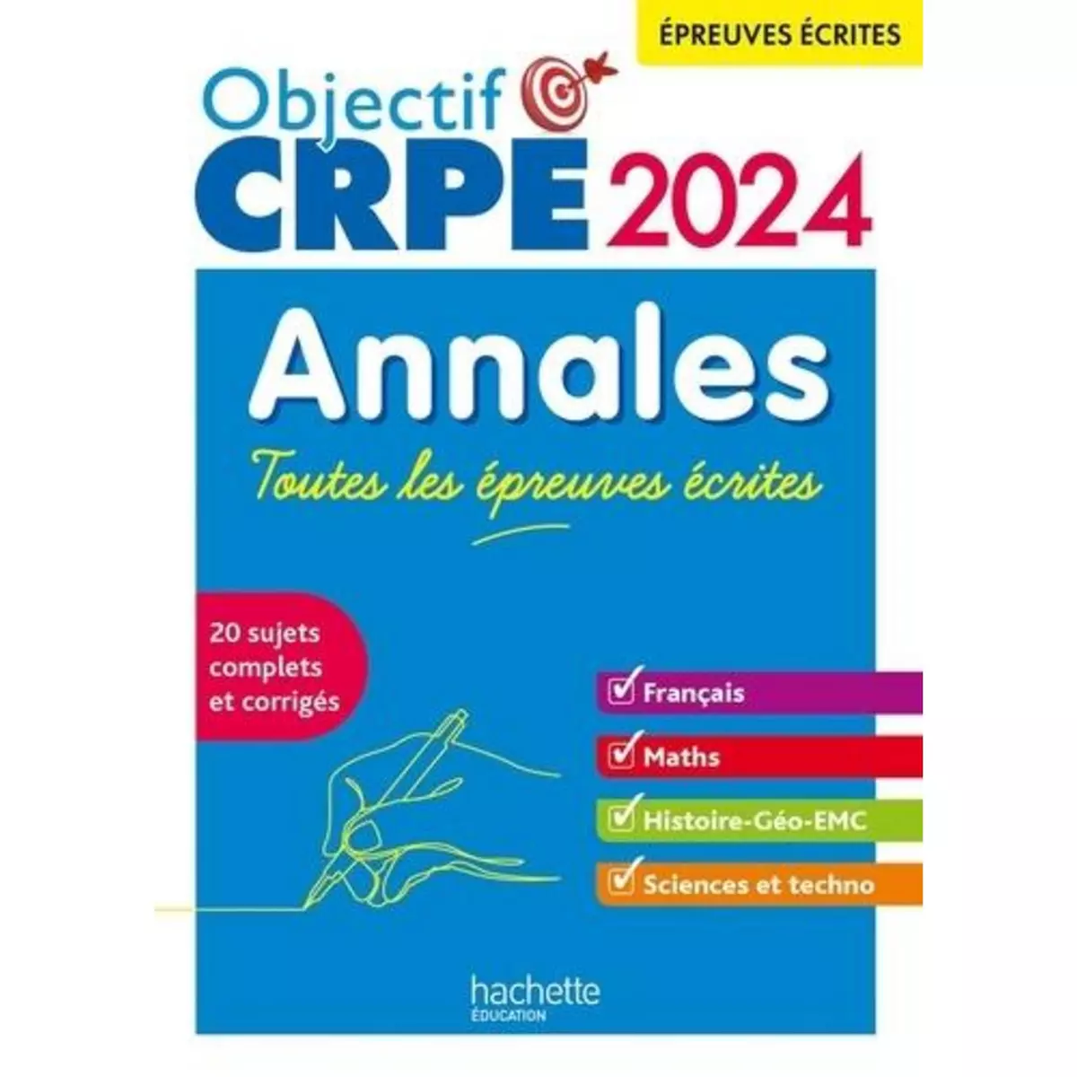 ANNALES. TOUTES LES EPREUVES ECRITES, EDITION 2024, Hennion-Brung Elise