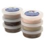 Voir la diapositive 2 : CREATIV COMPANY Set 6 pâtes à modeler Silk Clay - couleur chair 14 g