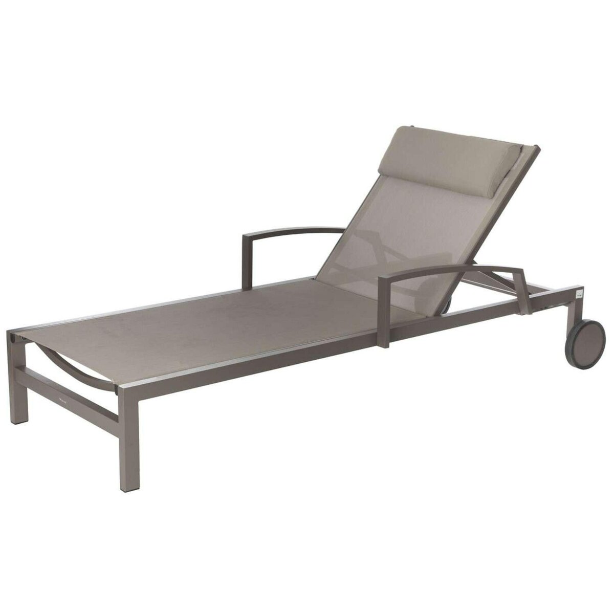 HESPERIDE Transat Ocala en aluminium avec roues