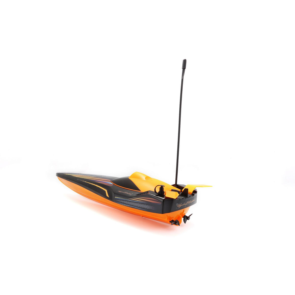 BURAGO Maisto Tech - Bateau radiocommandé Hydro Blaster orange et noir