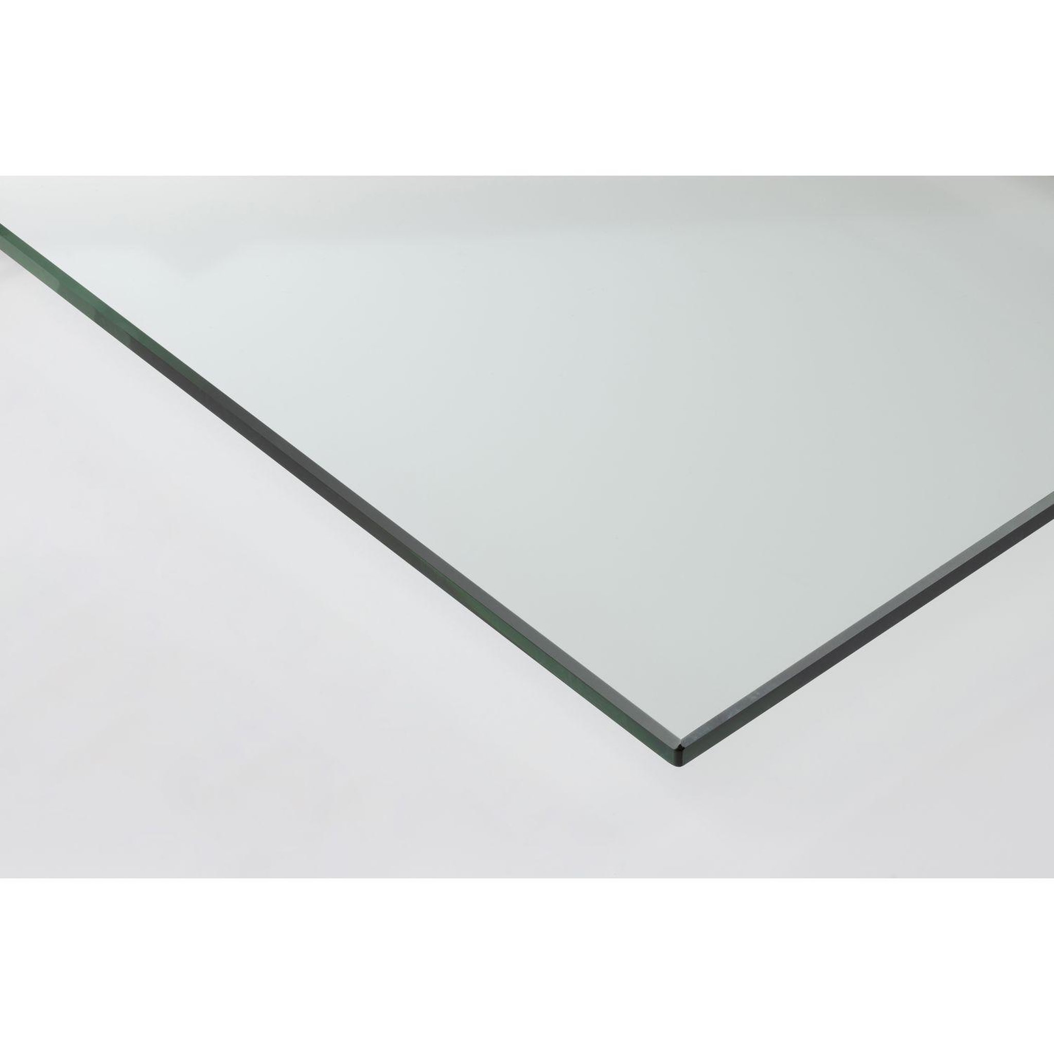 Voir la diapositive 6 : TOILINUX Console plateau verre et pieds chromés apolline - argent