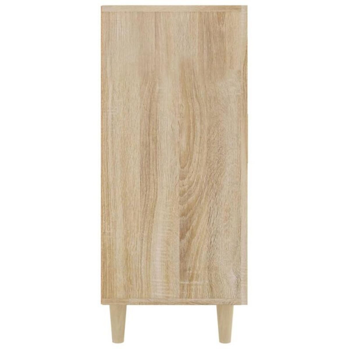 VIDAXL Buffet chêne sonoma 90x34x80 cm bois d ingénierie