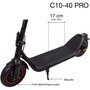 Voir la diapositive 2 : WISPEED Trottinette électrique C10-40 Pro Noir