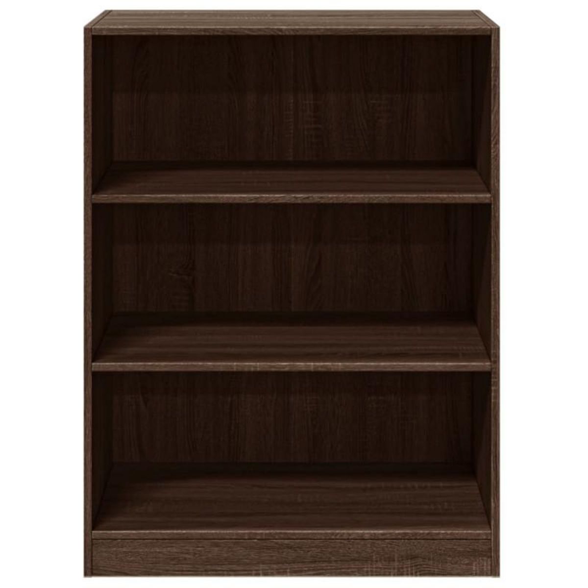 VIDAXL Garde robe chêne marron 77x48x102 cm bois d ingénierie
