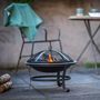Voir la diapositive 1 : REDFIRE RedFire Bol a feu Atlanta Noir Acier 51 cm 85014