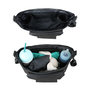 Voir la diapositive 4 : Monsieur Bébé Lot de 4 sacs à langer, de rangement pour poussette - 33 x 16 x 18.5 cm - Noir
