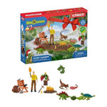 Schleich SCHLEICH - Calendrier de l'Avent Dinosaurs 2022 - 98644 - Gamme Dinosaurs