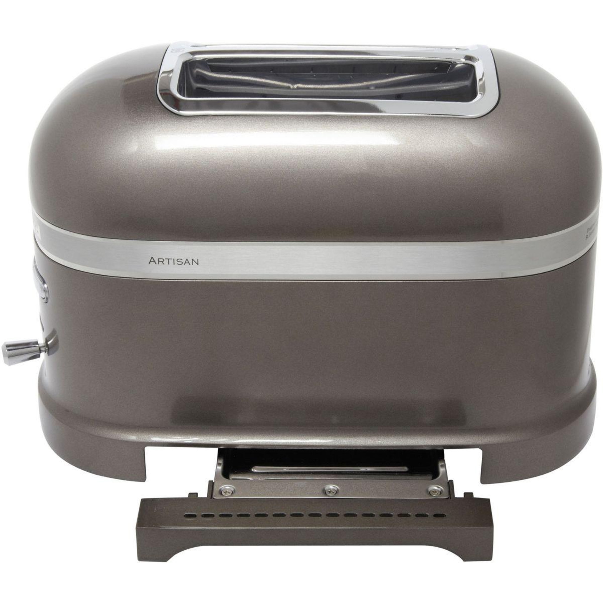 Voir la diapositive 2 : KitchenAid Grille-pain 5kmt2204ems gris etain