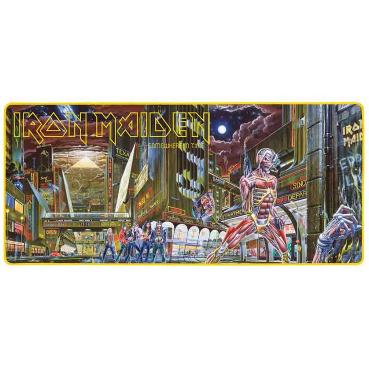 Subsonic Tapis de souris XXL Iron Maiden - Somewhere In Time