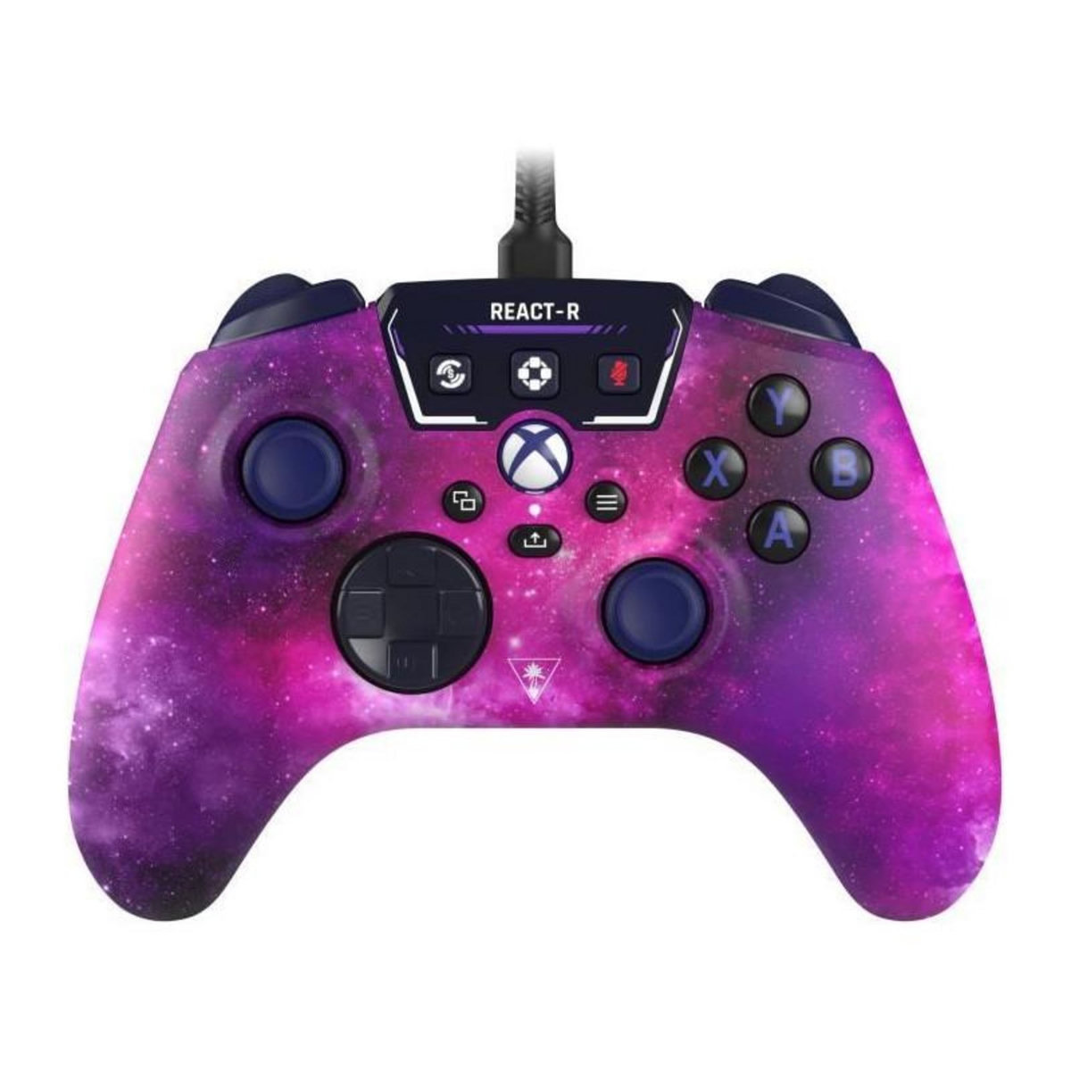 Turtle Beach Manette de jeu filaire - TURTLE BEACH - REACT-R - Nebula - Xbox & Windows