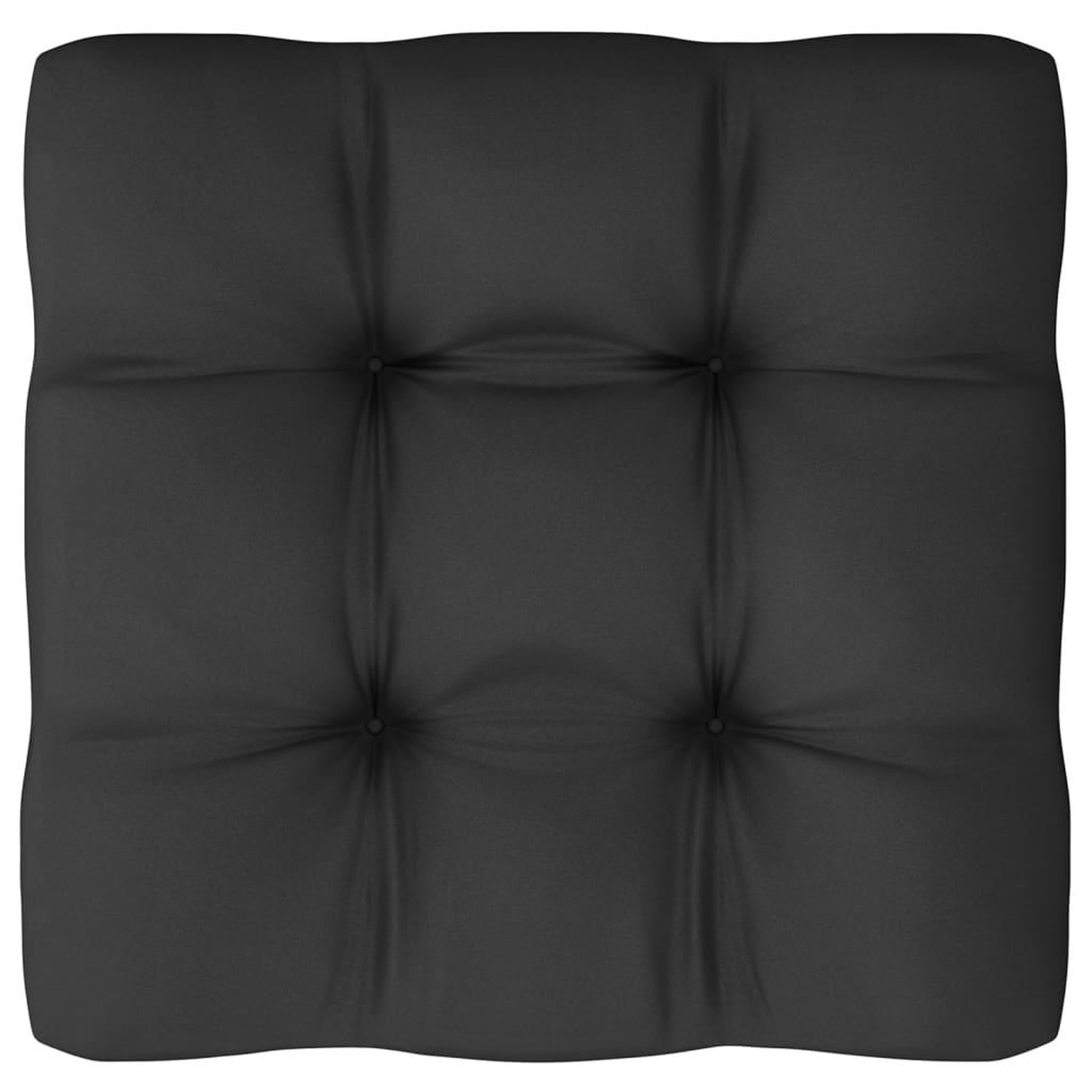 Voir la diapositive 5 : VIDAXL Salon de jardin 11 pcs avec coussins Noir Bois de pin massif