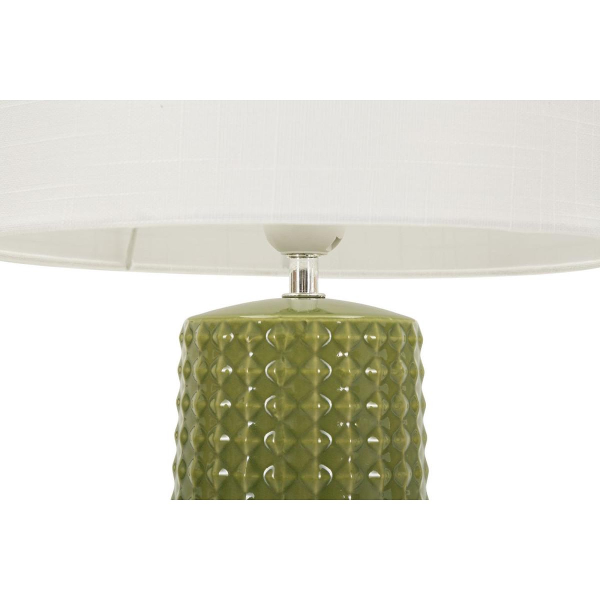 Voir la diapositive 2 : Paris Prix Lampe à poser en céramique  gliss  52cm vert