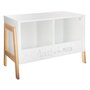 Voir la diapositive 1 : Atmosphera Kids Meuble de rangement enfant Douceur - L. 60 x H. 40 cm - Blanc