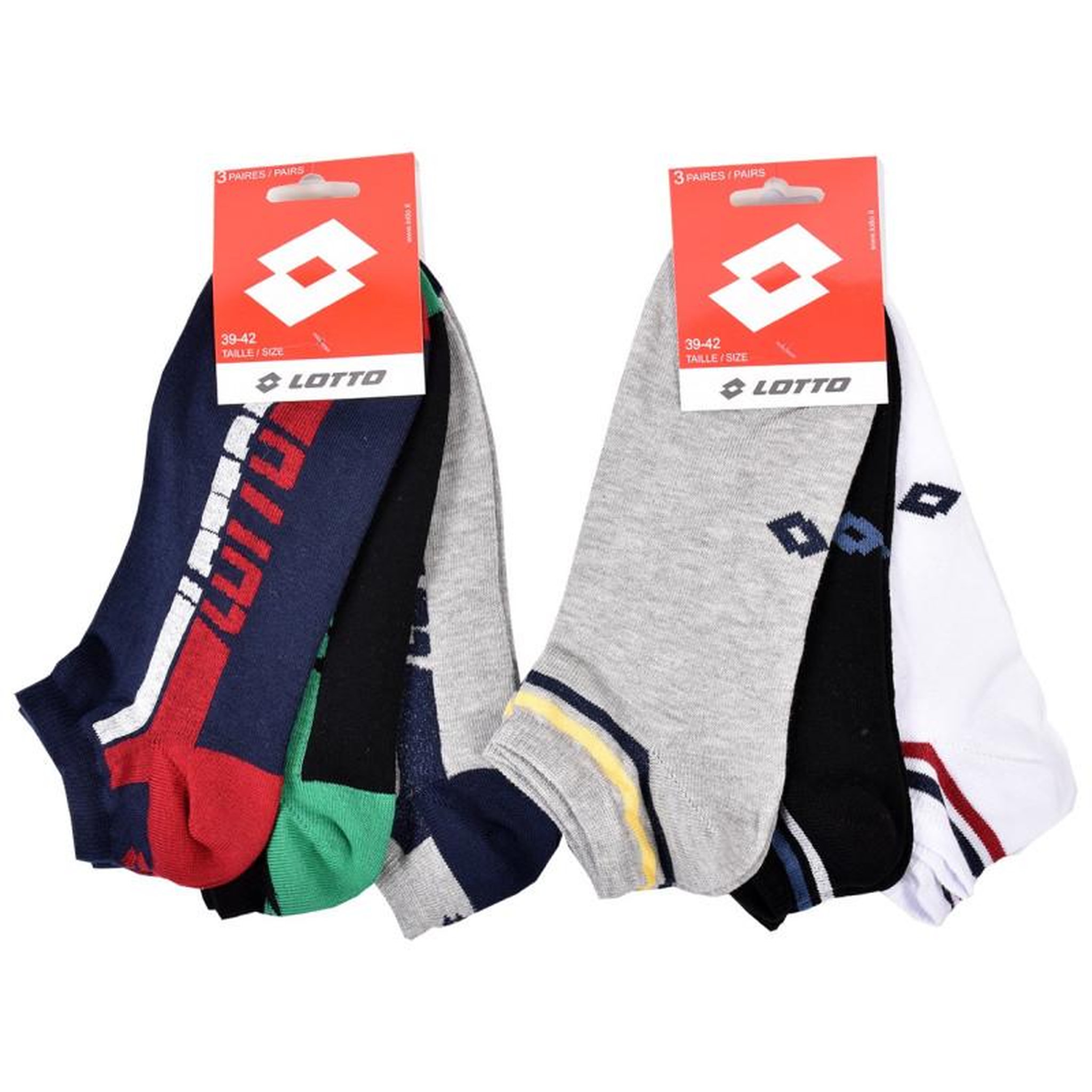 Voir la diapositive 3 : LOTTO Chaussettes Homme LOTTO
