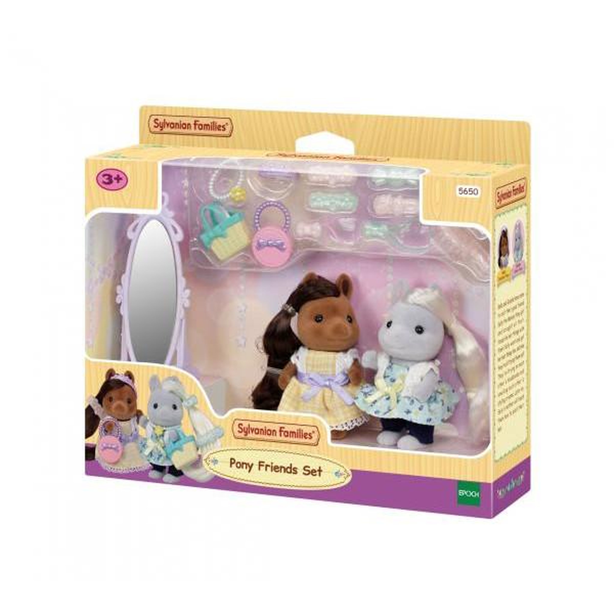 Voir la diapositive 2 : Sylvanian Families SYLVANIAN FAMILIES - Les amis poney et leurs kits de coiffure