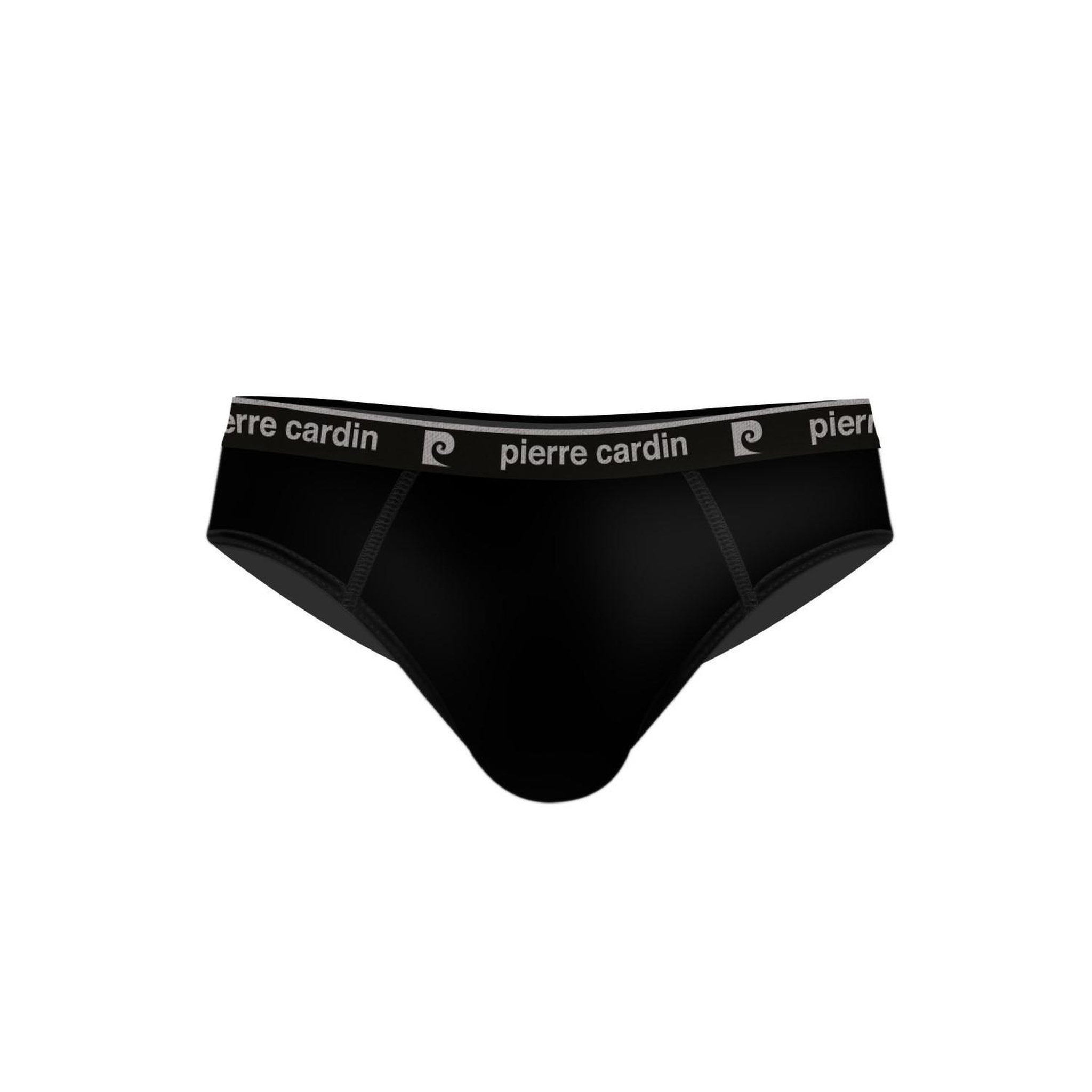 Voir la diapositive 3 : PIERRE CARDIN Lot de 4 slips homme Class