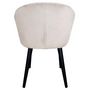 Voir la diapositive 4 : Paris Prix Fauteuil Design en Velours  Glany  81cm Beige