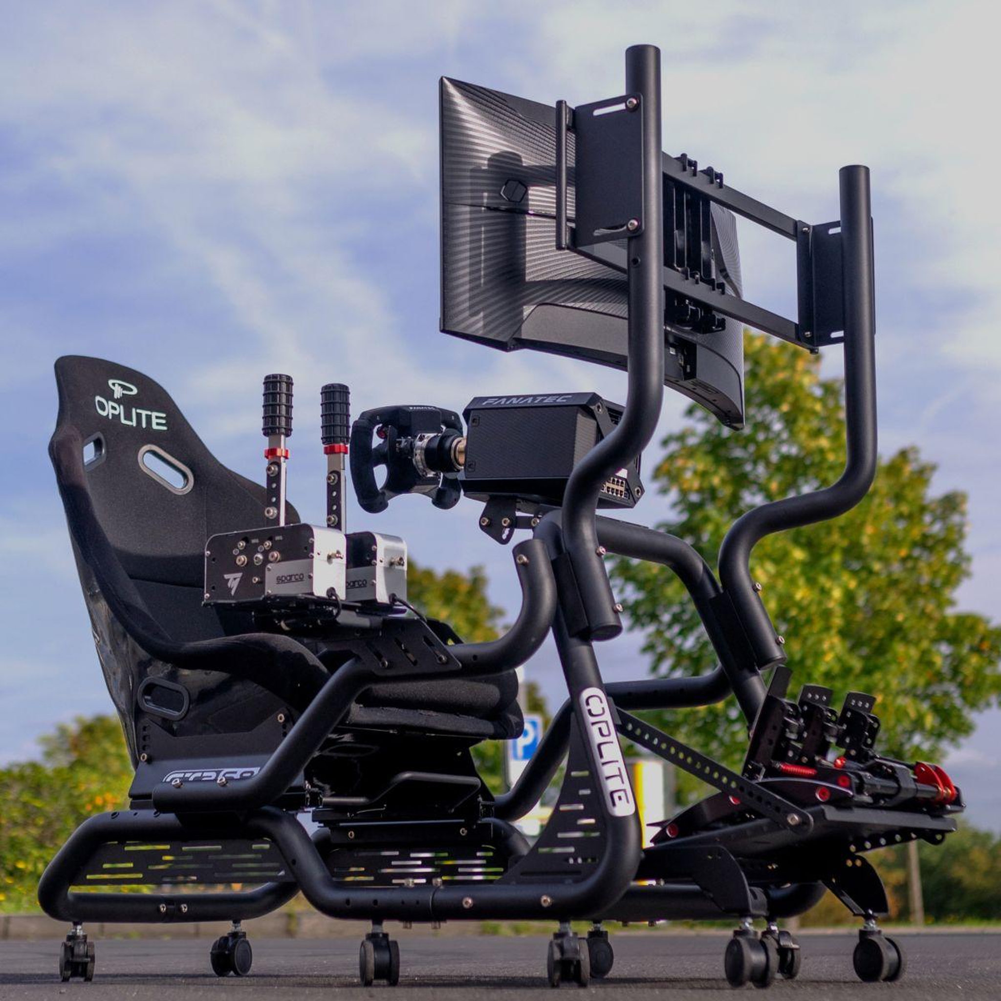 Voir la diapositive 5 : OPLITE Siège de simulation gtr s8 infinity force