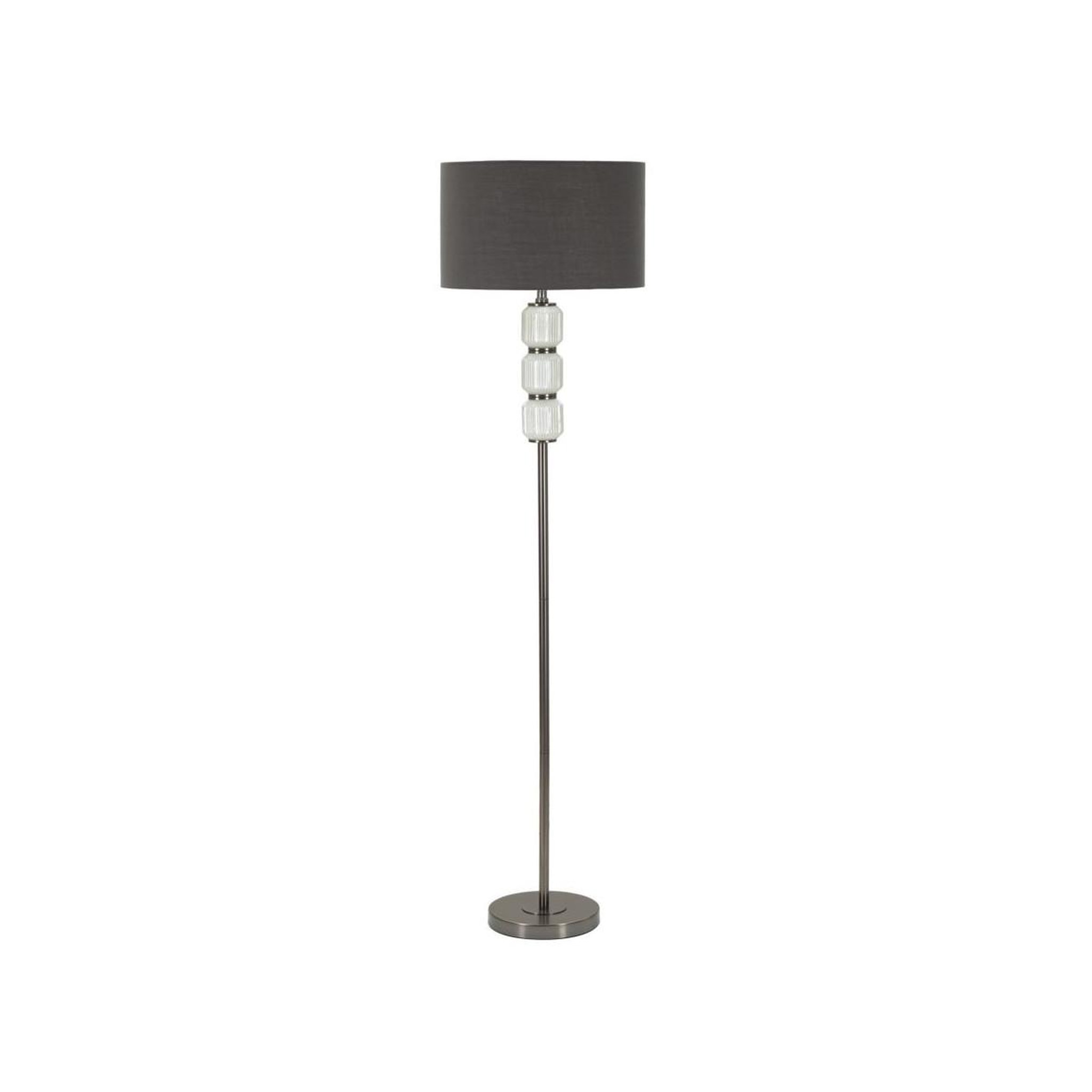 Paris Prix Lampadaire en métal  bright one  163cm blanc & gris