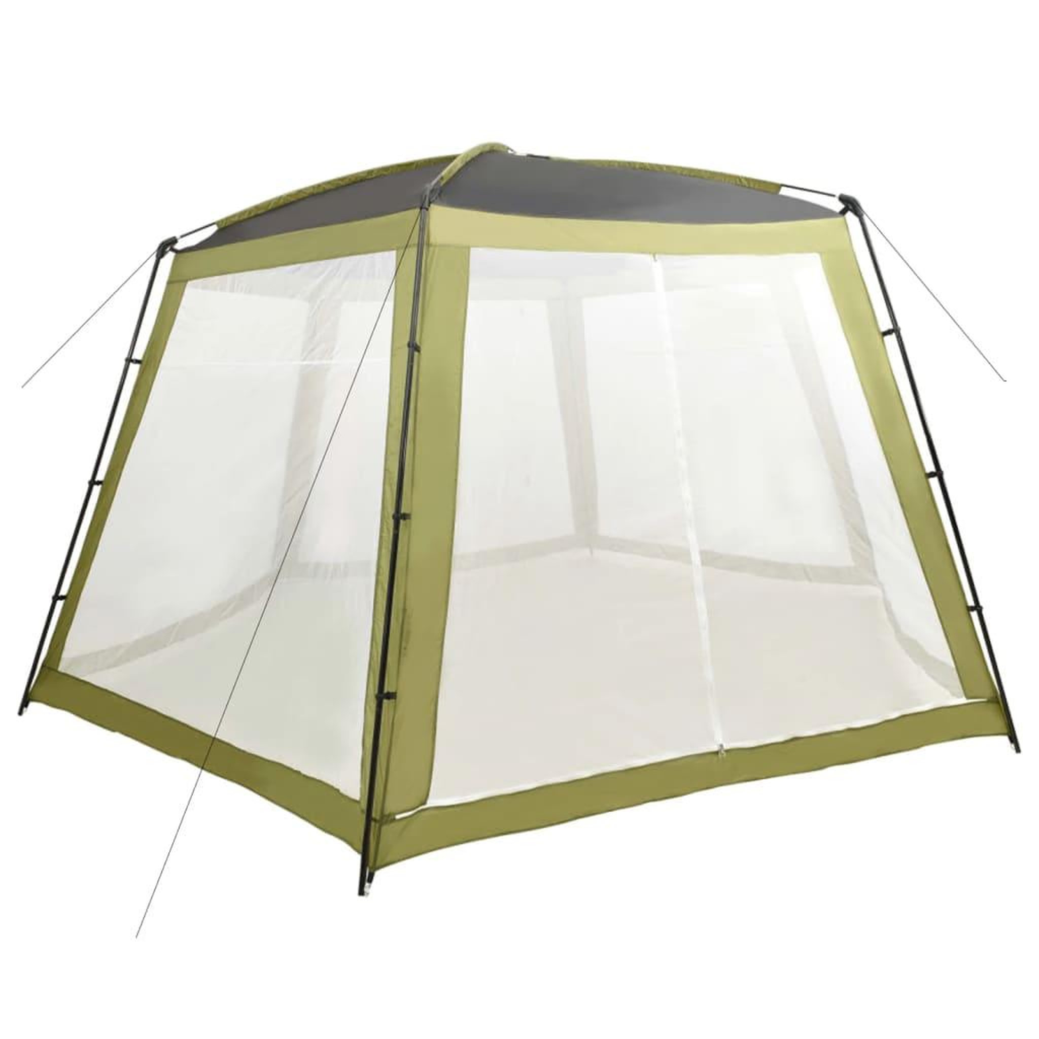 VIDAXL Tente de piscine tissu 590x520x250 cm vert