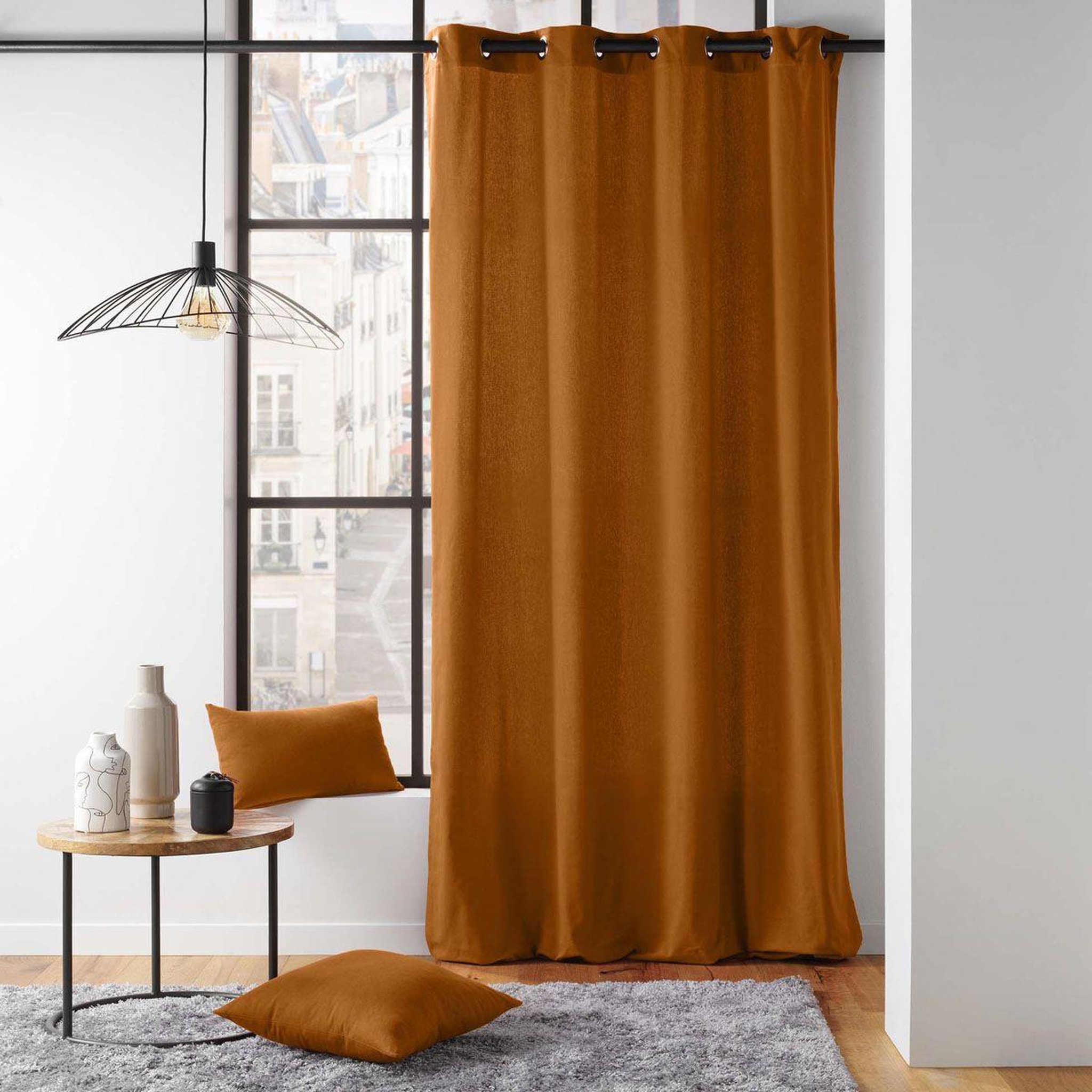 Voir la diapositive 3 : Douceur d'Intérieur Coussin déco  twily  30x50cm camel