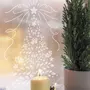 Graine créative Pochoir de Noël A4 - Sapin floral