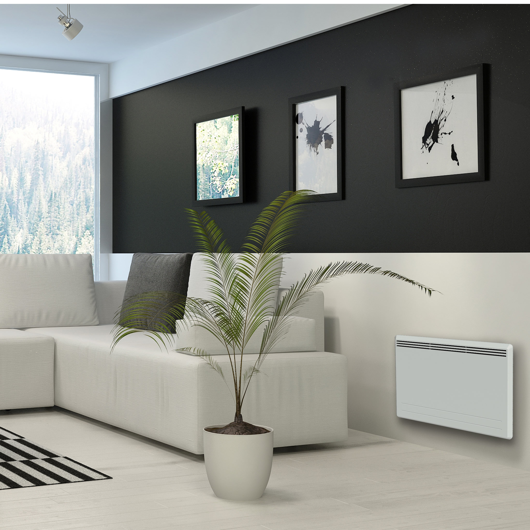 Voir la diapositive 1 : CARRERA Radiateur électrique 2000W à inertie fonte - Suva +