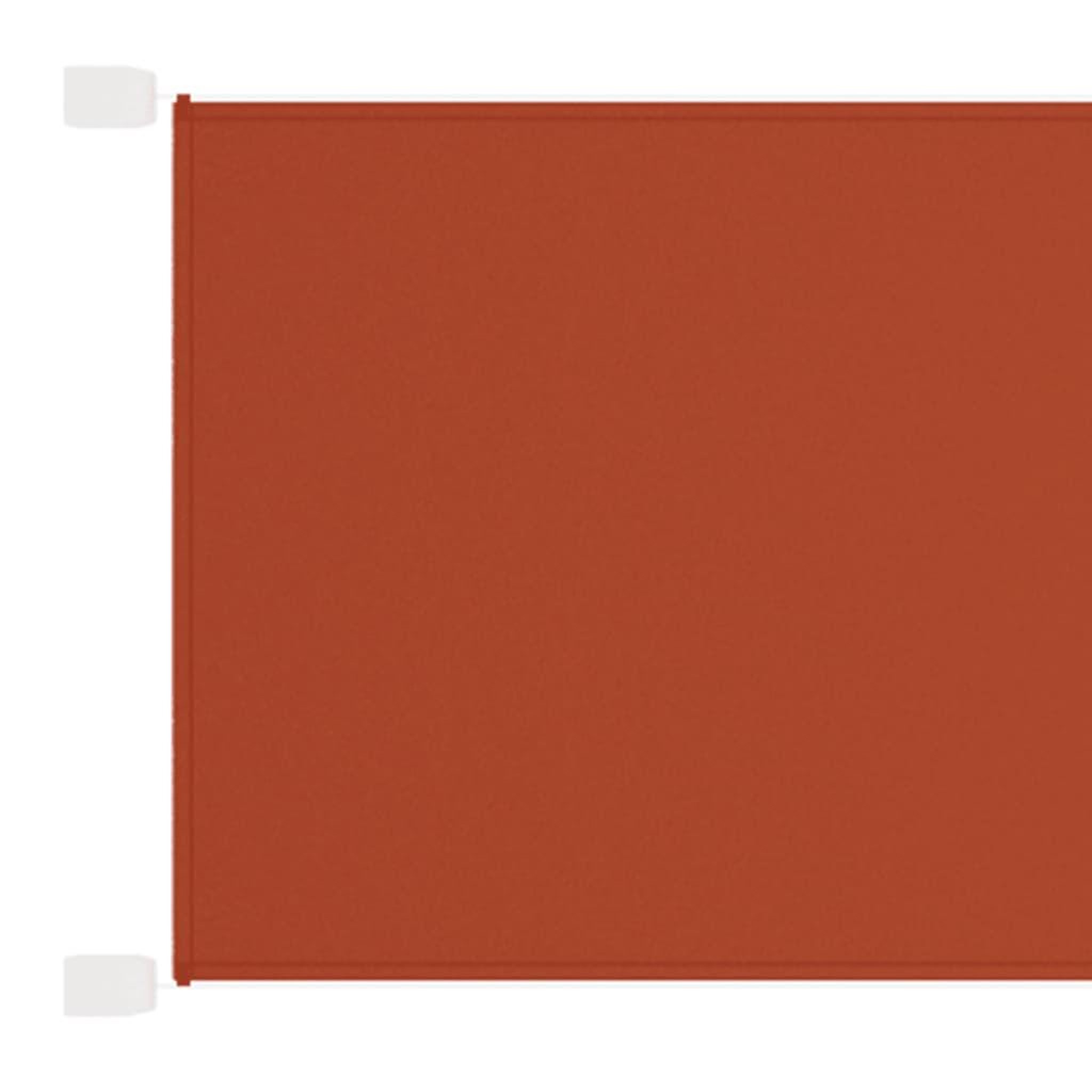 Voir la diapositive 2 : VIDAXL Auvent vertical Terre cuite 100x360 cm Tissu oxford