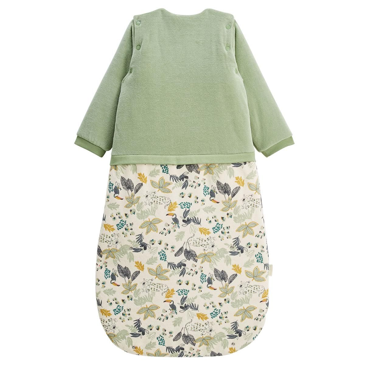 Petit Béguin Gigoteuse d'hiver en velours avec manches amovibles Boavista