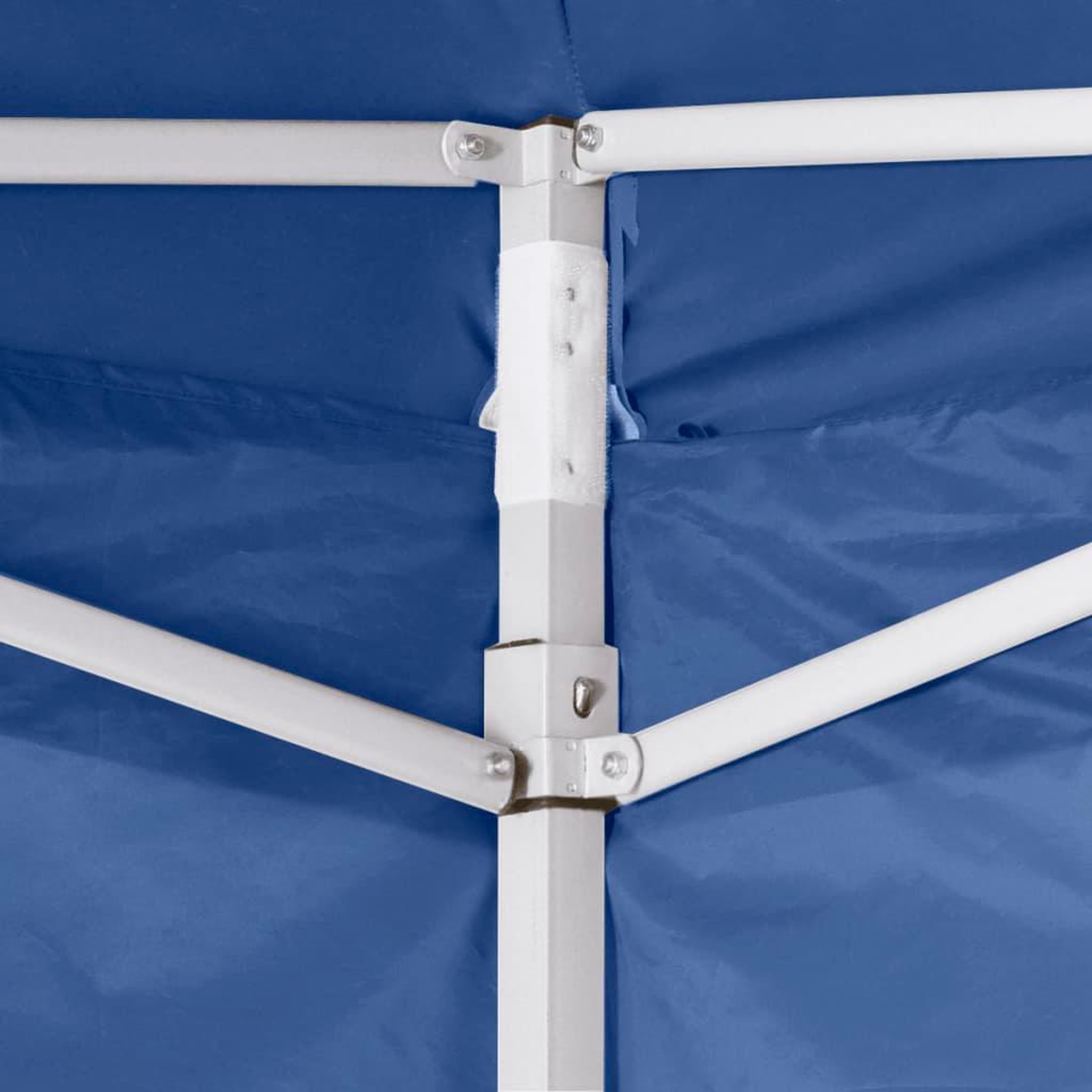 Voir la diapositive 4 : VIDAXL Tente pliable avec 4 parois Bleu 3 x 3 m