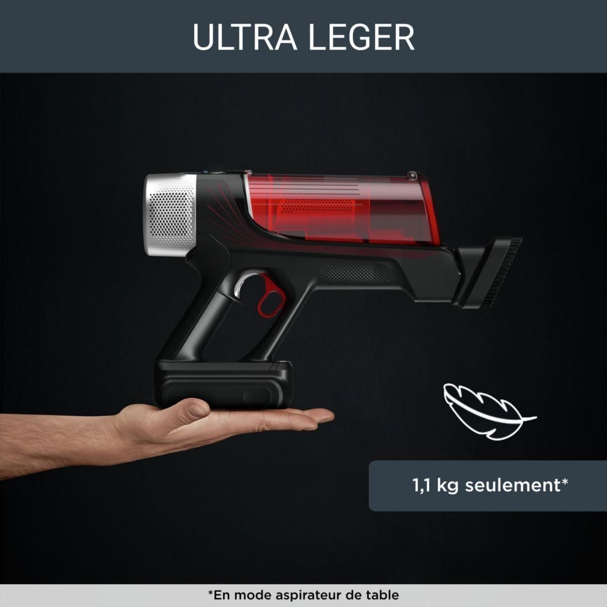 ROWENTA Aspirateur balai X Force Flex 9.60 Kit Animal RH2079WO