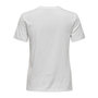 Voir la diapositive 2 : Only T shirt Blanc Femme Only Lima