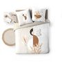 Voir la diapositive 5 : Douceur d'Intérieur Housse de couette 240x220 + 2 taies PAMPA 100% coton