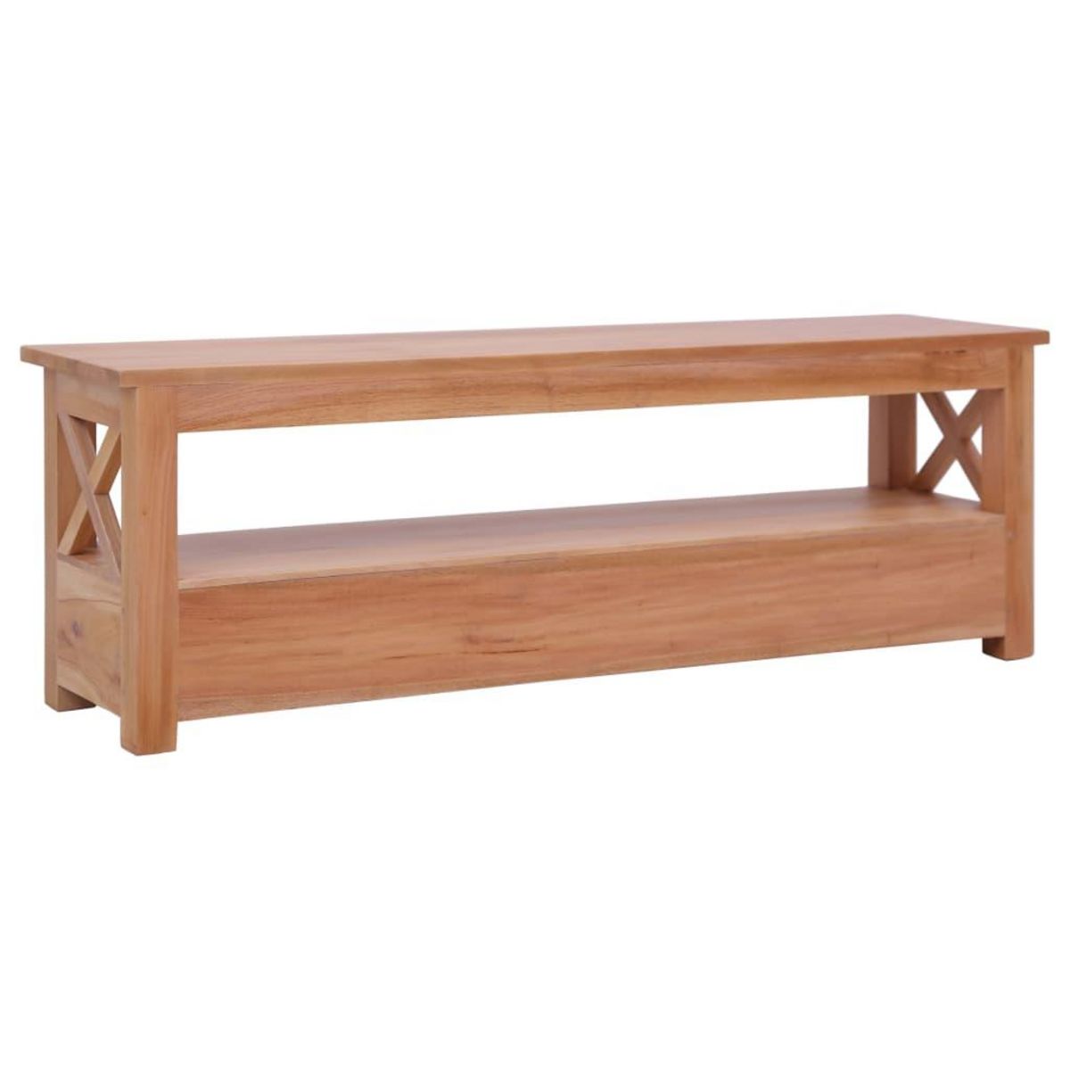 VIDAXL Meuble TV 120x30x40 cm Bois d'acajou massif