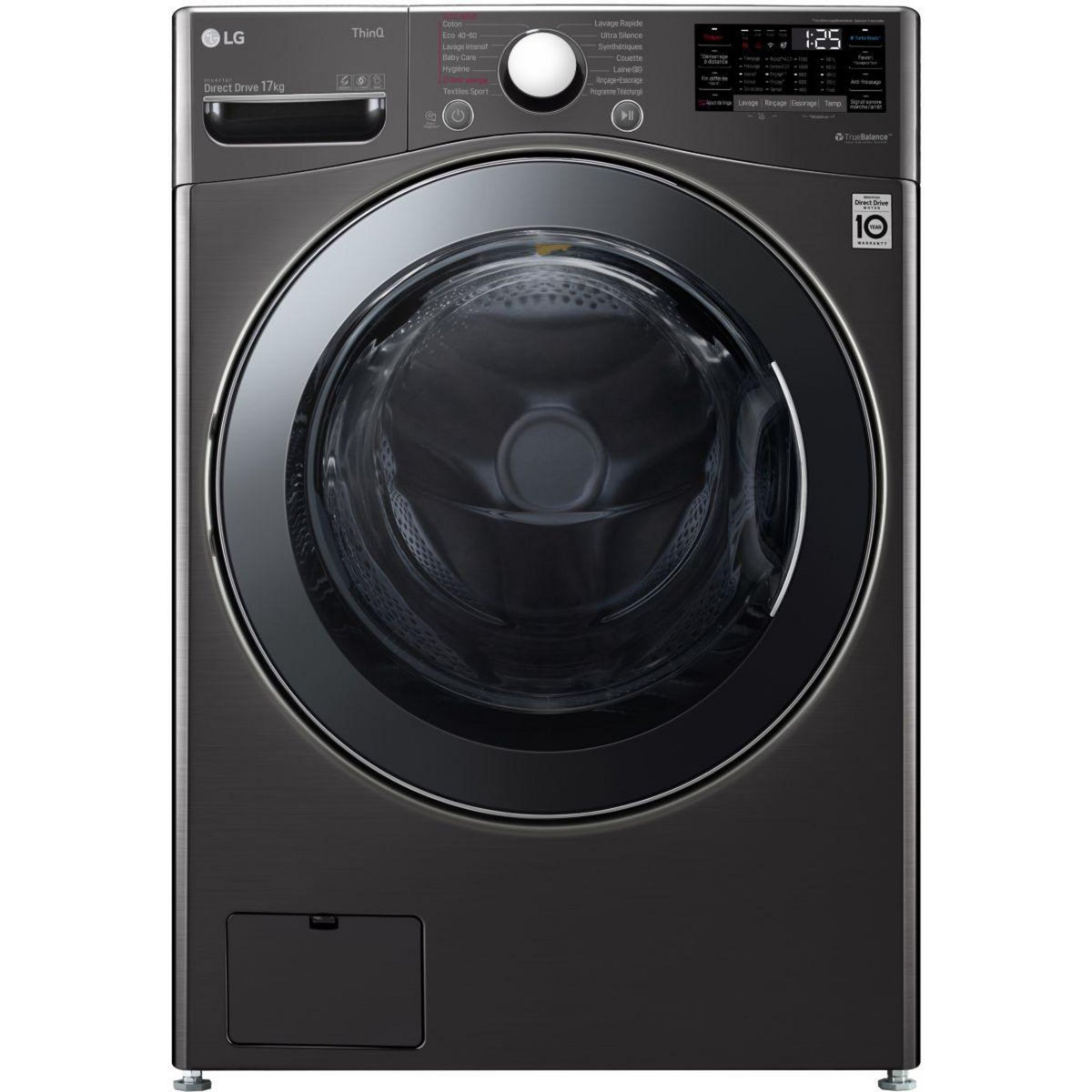 LG Lave linge hublot F71P12BS TurboWash