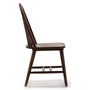 Voir la diapositive 3 : VS VENTA-STOCK Pack 2 chaises Clarck Couleur Noyer, Bois Massif, 48 cm x 48 cm x 92 cm