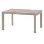 Voir la diapositive 3 : HESPERIDE Table de jardin extensible en aluminium effet bois 10 places EVASION