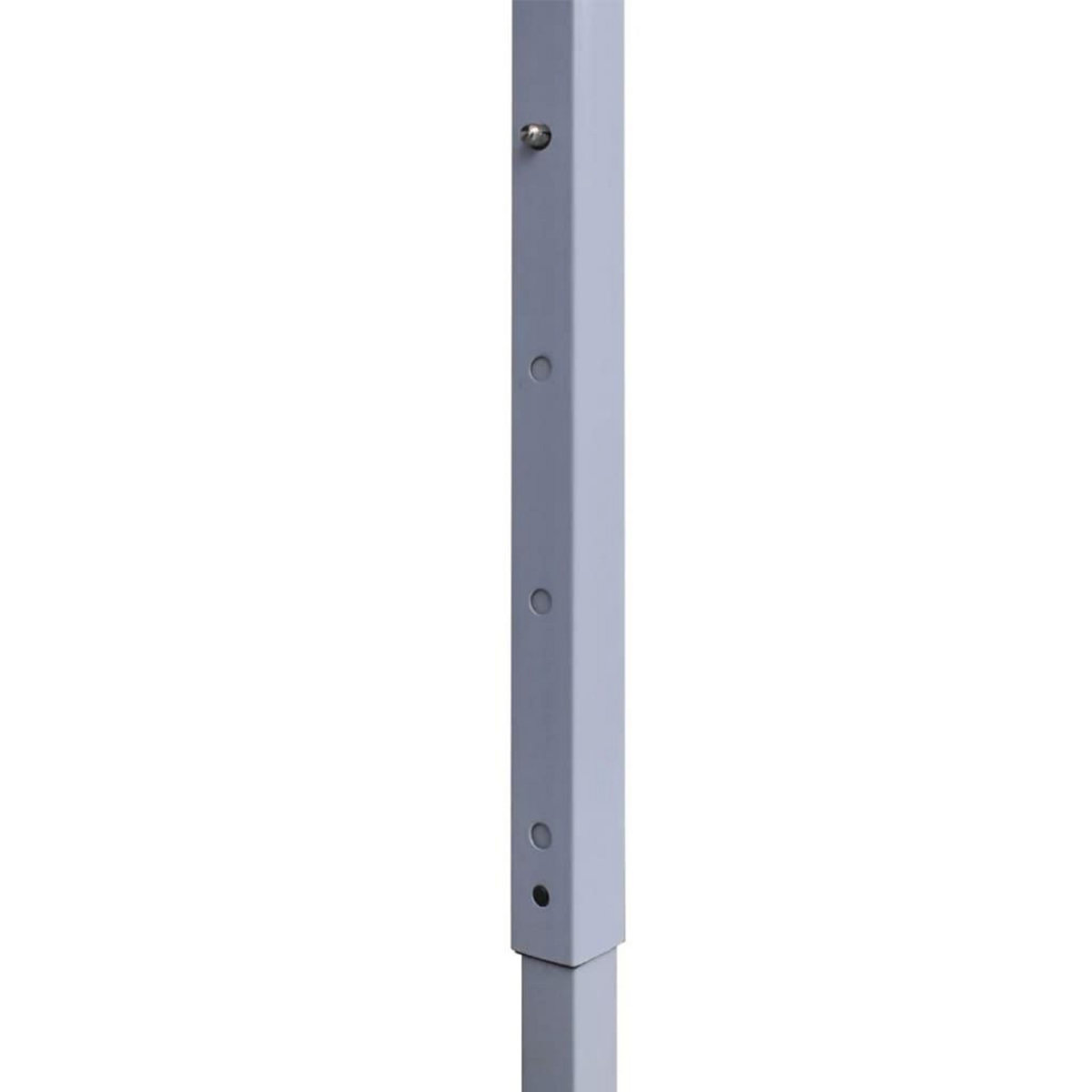 VIDAXL Tente de reception pliable avec 2 parois 2x2 m Acier Bleu