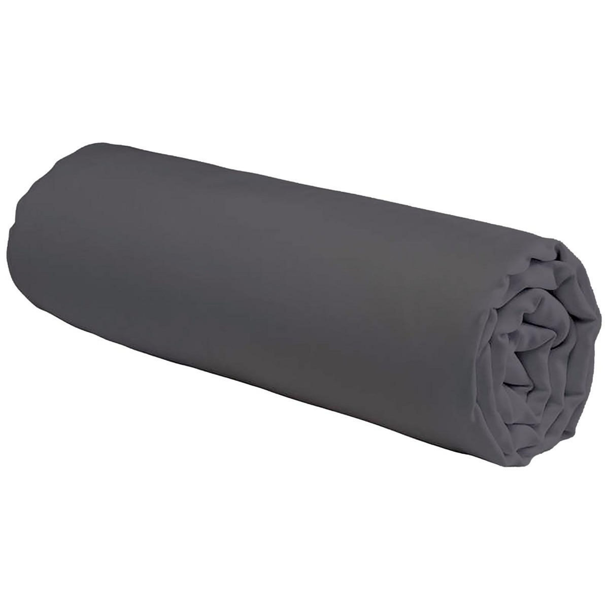 FUTURE HOME Drap housse en coton 57 fils uni bonnet 25cm